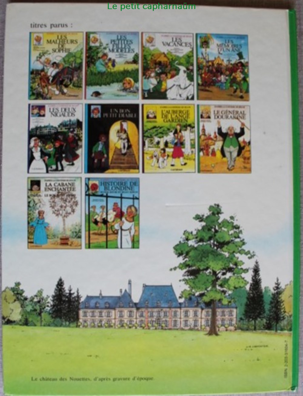 livres bd revues bandes dessinees la comtesse de segur 04 les memoires un ane reed 1984
