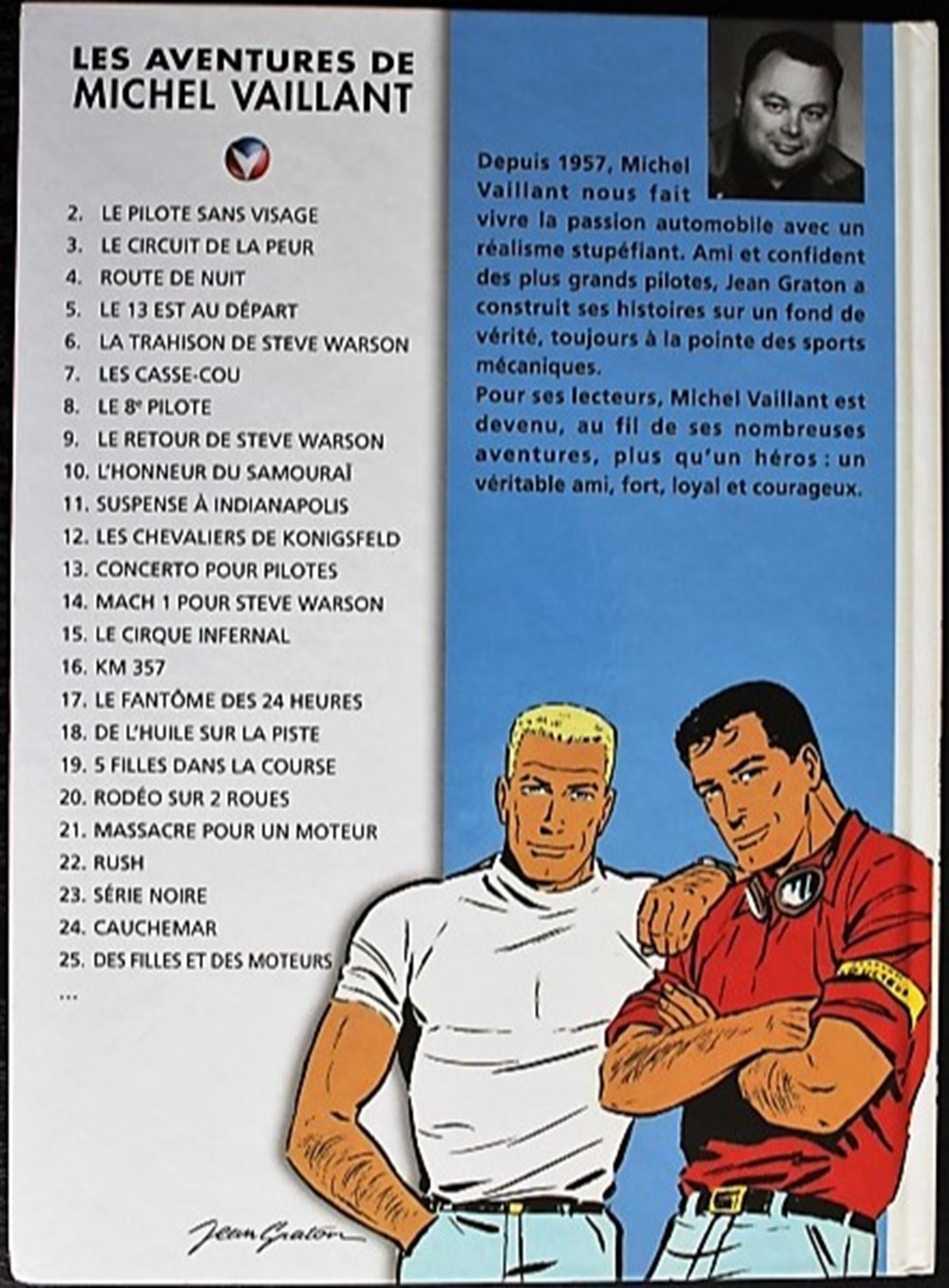 Michel Vaillant - 02 - Le pilote sans visage - Rééd. 2010 livres bd revues bandes dessinees michel vaillant 02 le pilote sans visage reed 2010