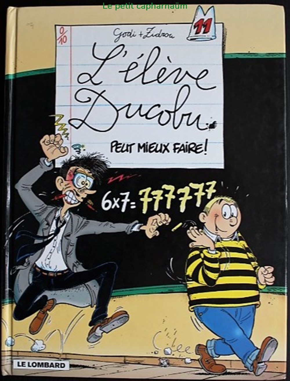 L'élève Ducobu - 11 - Peut mieux faire ! - EO 2005 livres bd revues bandes dessinees l eleve ducobu 11 peut mieux faire eo 2005