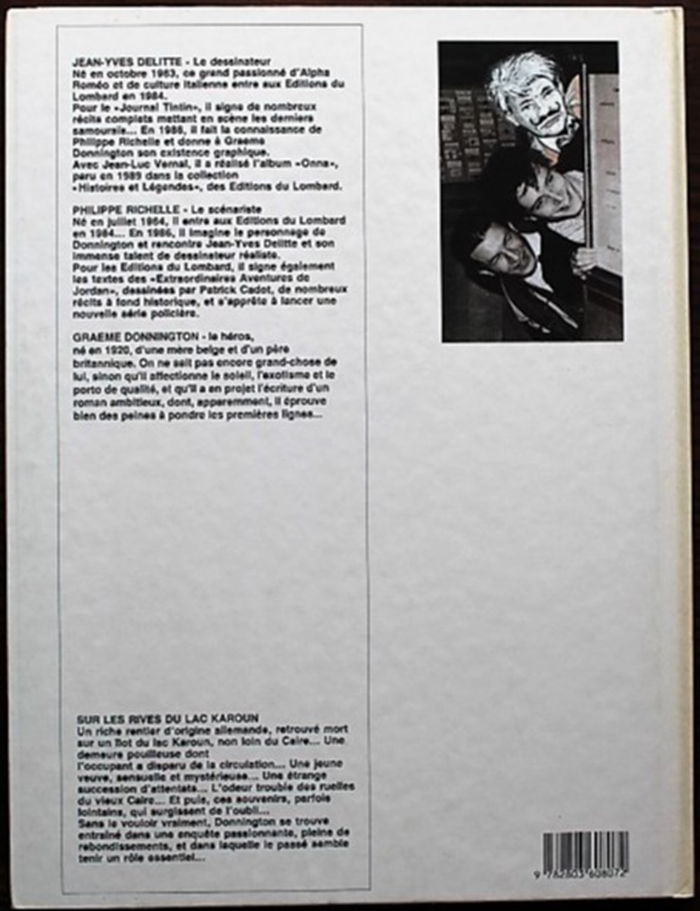 livres bd revues bandes dessinees donnington 02 sur les rives du lac karoun eo 1990