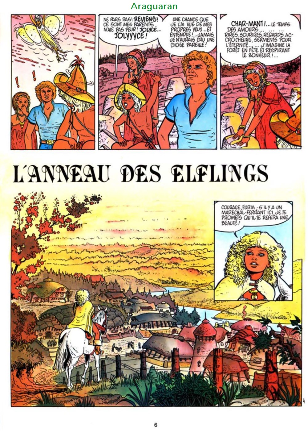 Album - Aria - 06 - L'anneau des elfings 5 livres bd revues bandes dessinees album aria 06 anneau des elfings