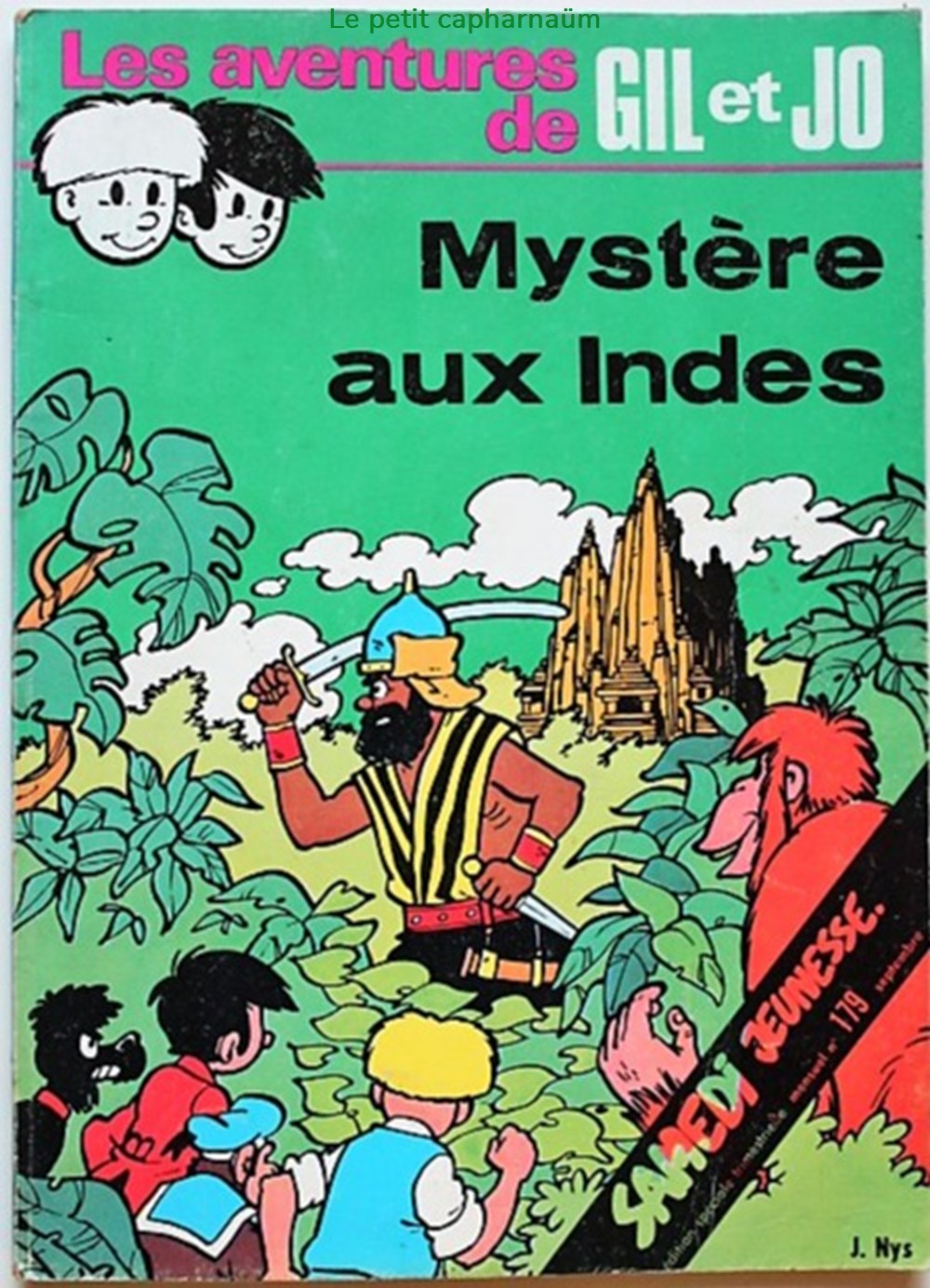 livres bd revues bandes dessinees gil et jo 03 mystere aux indes eo 1972