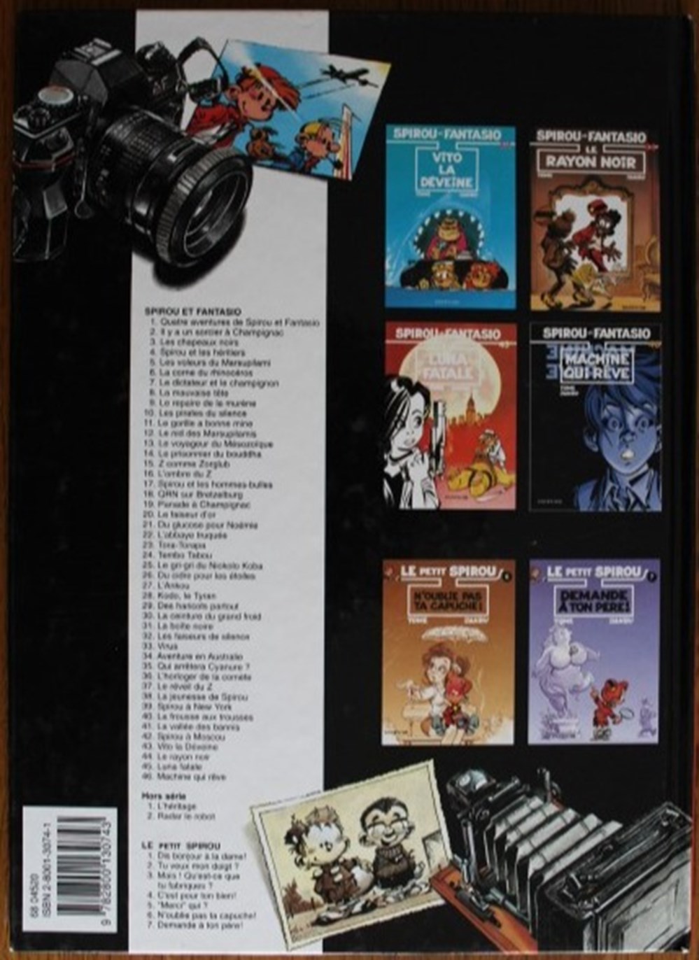 Spirou et Fantasio - 46 - La machine qui rêve - Rééd. 2000 livres bd revues bandes dessinees spirou et fantasio 46 la machine qui reve reed 2000