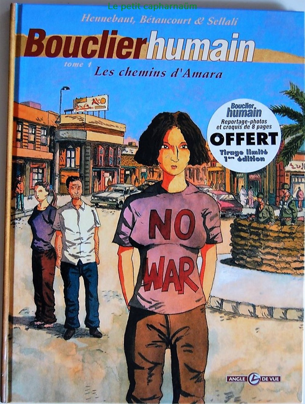 livres bd revues bandes dessinees bouclier humain 01 les chemins amara eo 2004
