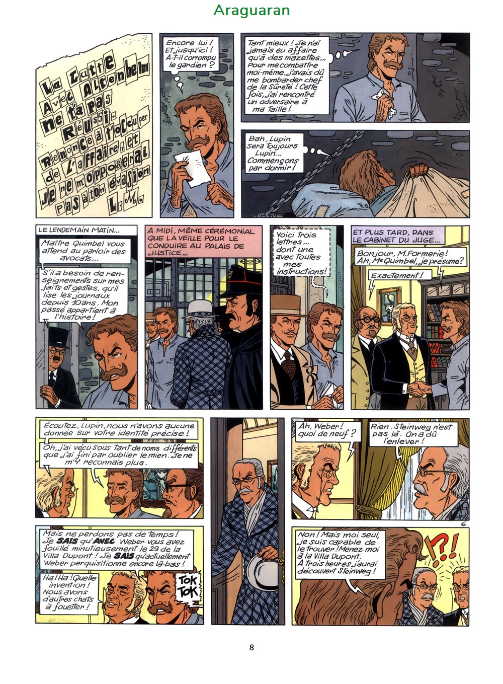Album - Arsène Lupin - 03 - 813 ; Les trois crimes 7 livres bd revues bandes dessinees album arsene lupin 03 813 les trois crimes
