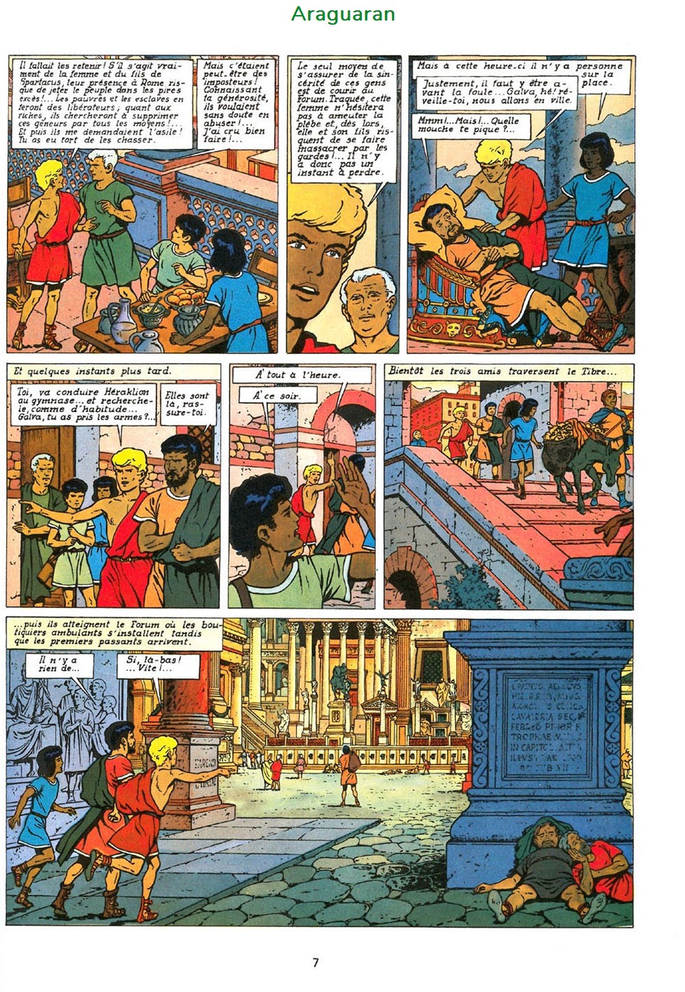 Album - Alix - 12 - Le fils de Spartacus 6 livres bd revues bandes dessinees album alix 12 le fils de spartacus
