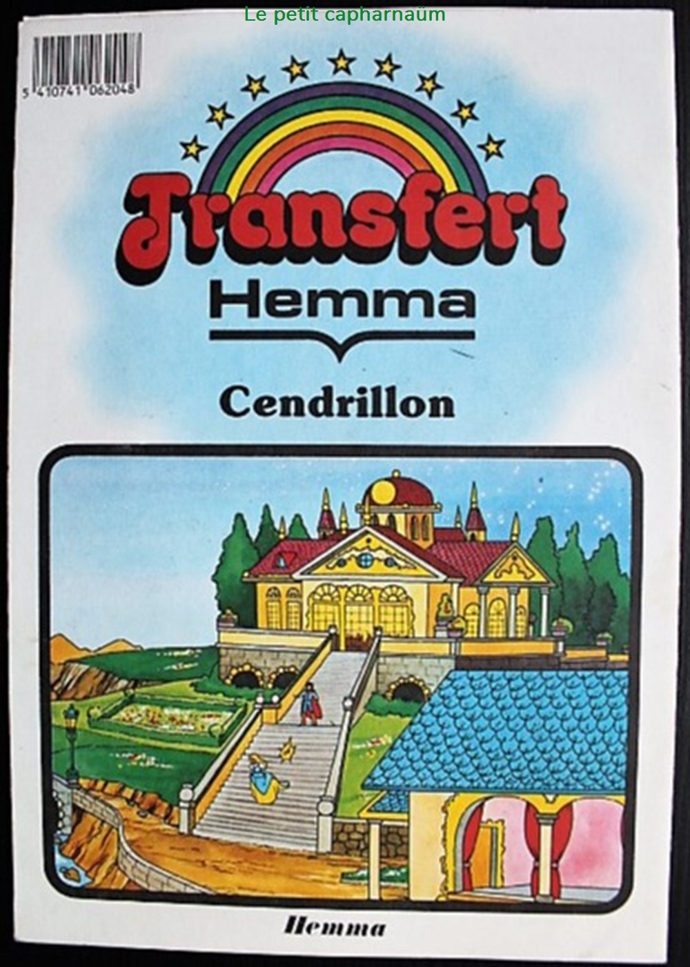 Décorama - Hemma Transfert - Cendrillon divers decorations magnets autocollants decalcomanies decorama hemma transfert cendrillon