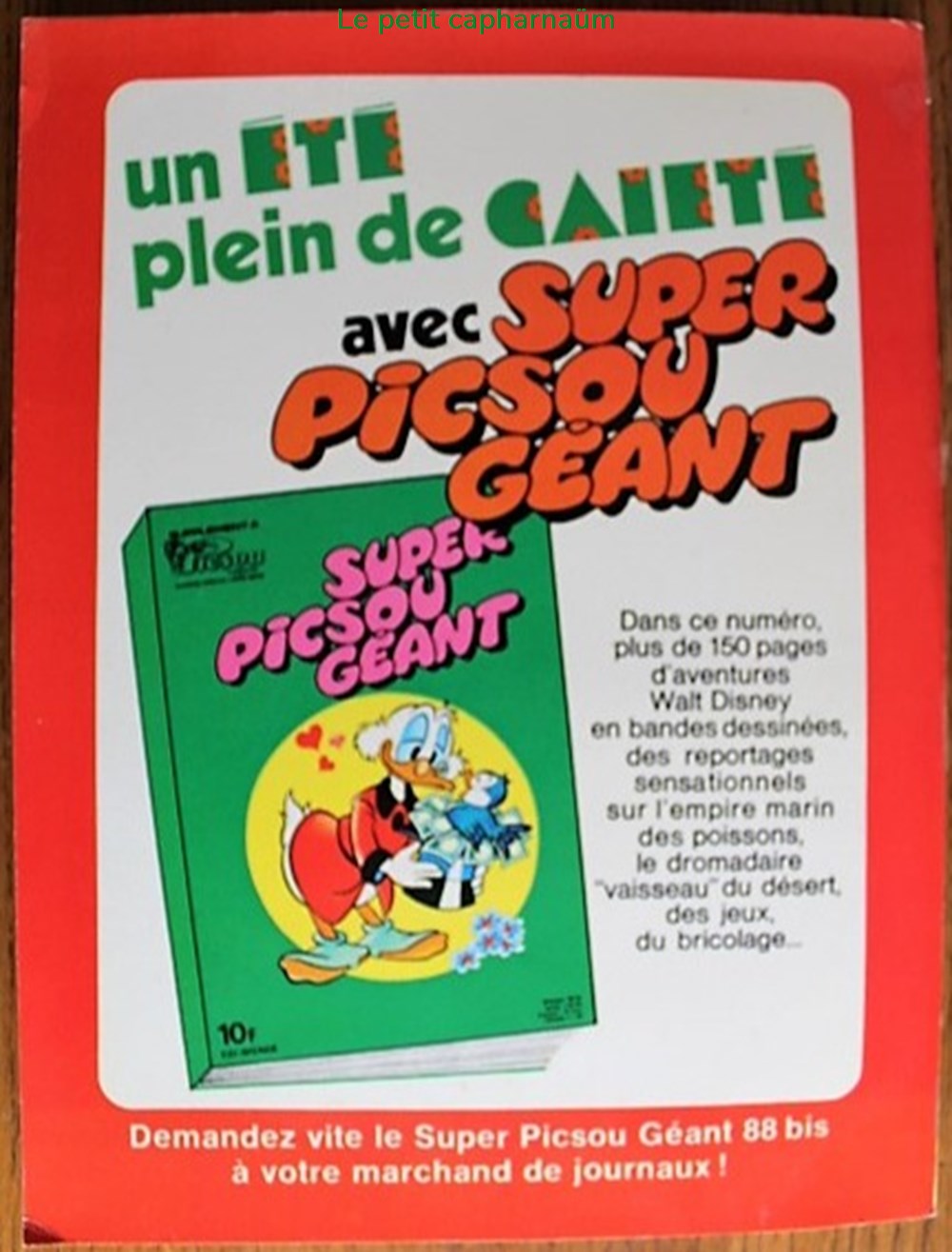 Le journal de Mickey (Après guerre) - 1408 Bis - Supplément 04/1979 2 livres bd revues bandes dessinees le journal de mickey apres guerre 1408 bis supplement 04 1979
