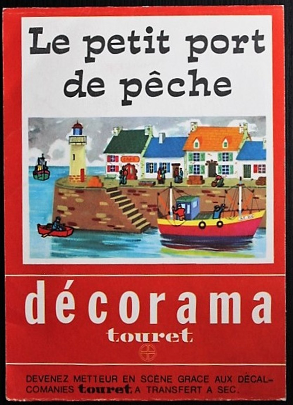 divers decorations magnets autocollants decalcomanies decorama touret le petit port de peche