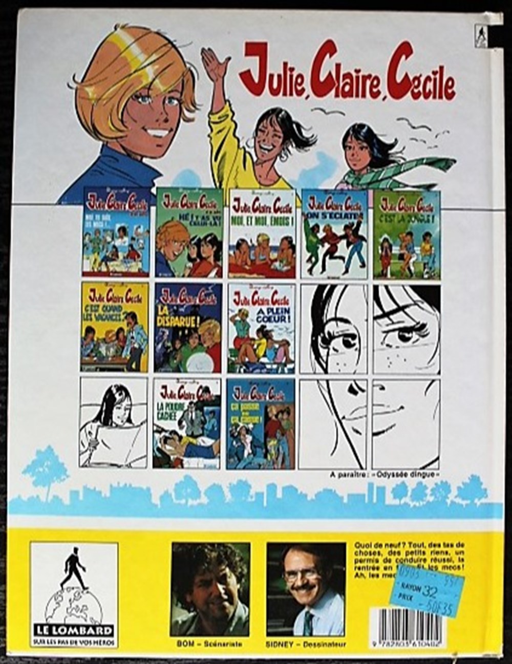 livres bd revues bandes dessinees julie claire cecile 10 ca passe ou ca casse eo 1993