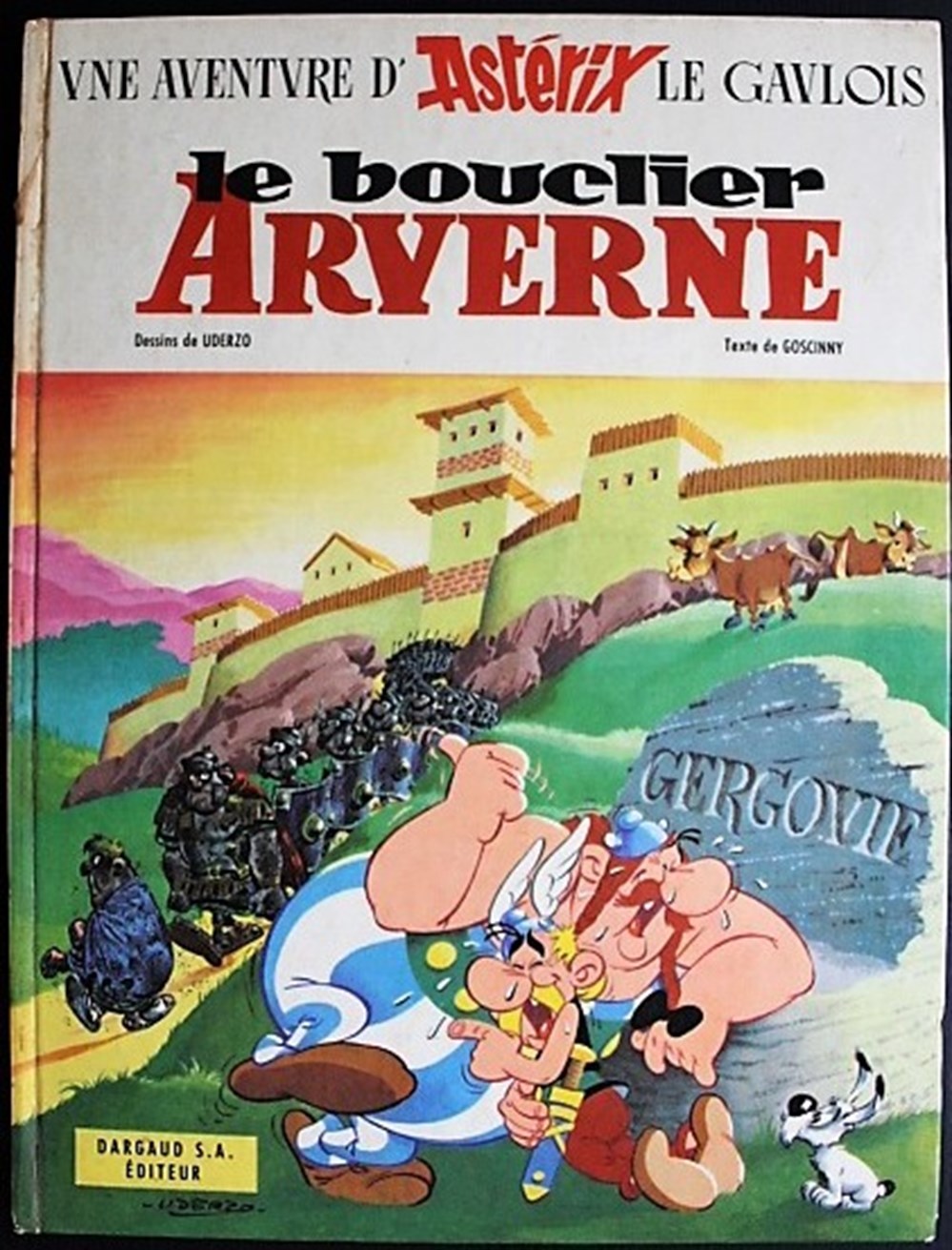 livres bd revues bandes dessinees album asterix 11 le bouclier arverne eo 1968