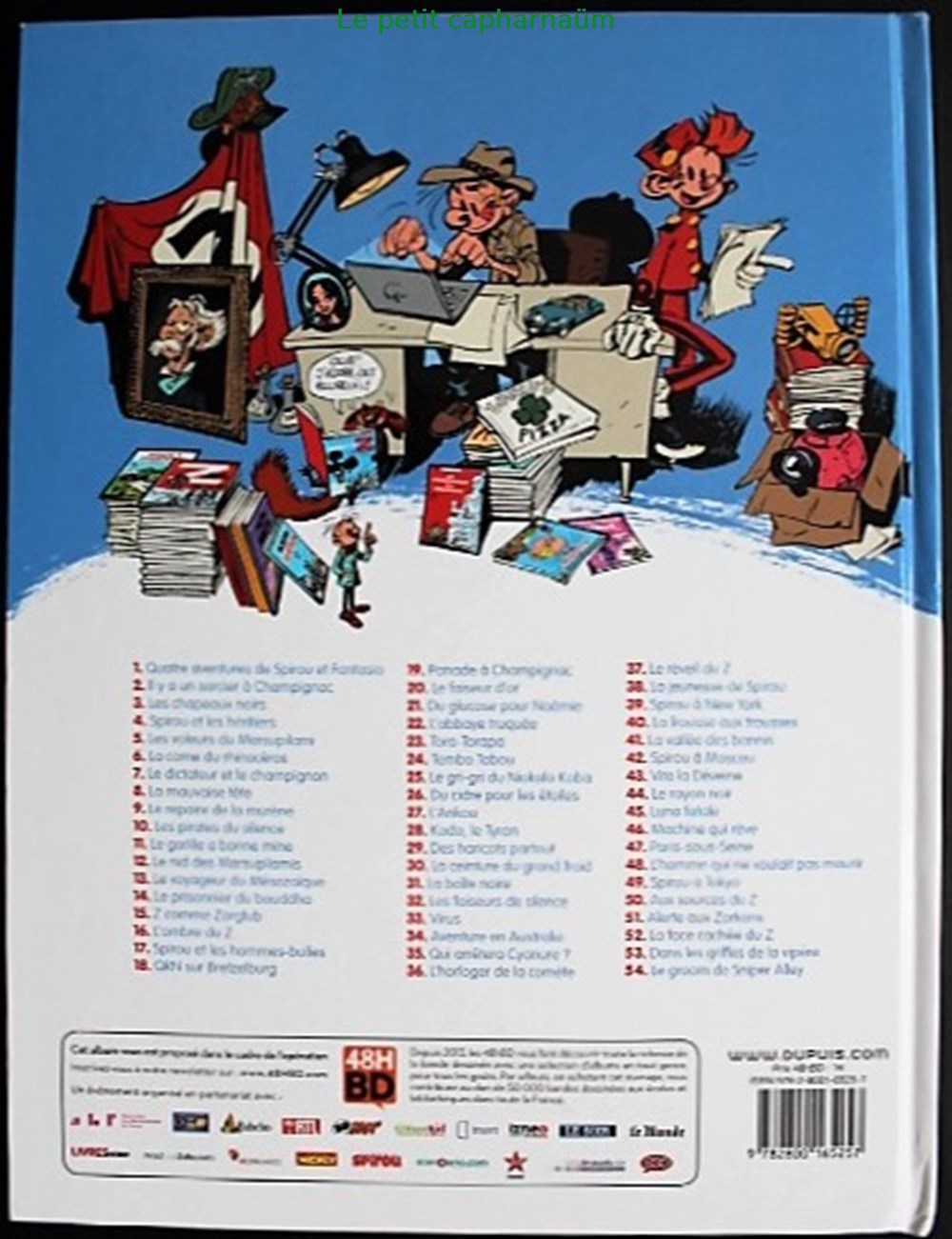 Spirou et Fantasio - 51 - Alerte aux Zorkons - Rééd. 2015 livres bd revues bandes dessinees spirou et fantasio 51 alerte aux zorkons reed 2015
