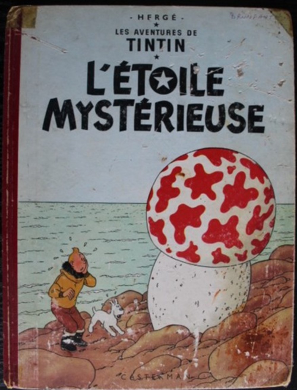 livres bd revues bandes dessinees tintin 10 etoile mysterieuse reed 1962 b31