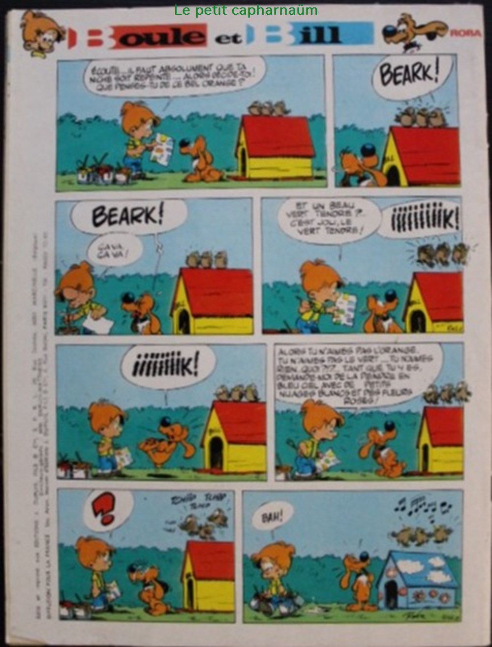 Spirou - 1723 - Couverture : Les schtroumpfs livres bd revues spirou 1723 couverture les schtroumpfs