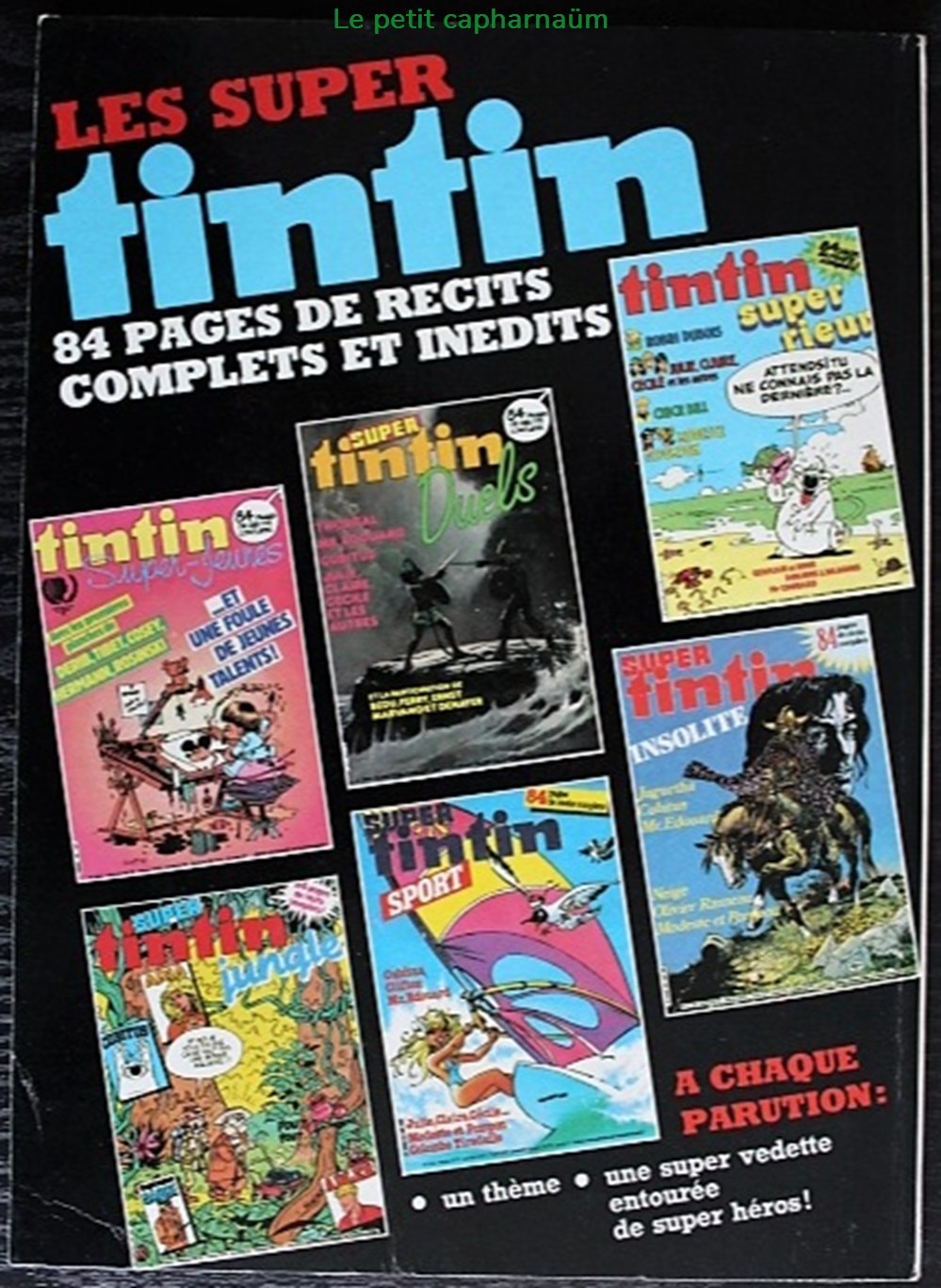 Tintin Super - 36 - Spécial Brigands livres bd revues tintin super 36 special brigands