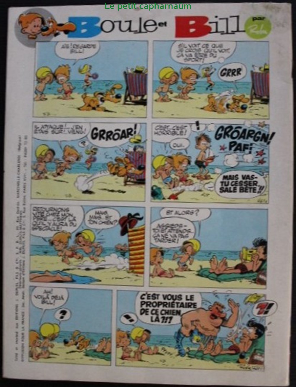 Spirou - 1635 - Couverture : Marc Lebut et son voisin livres bd revues spirou 1635 couverture marc lebut et son voisin