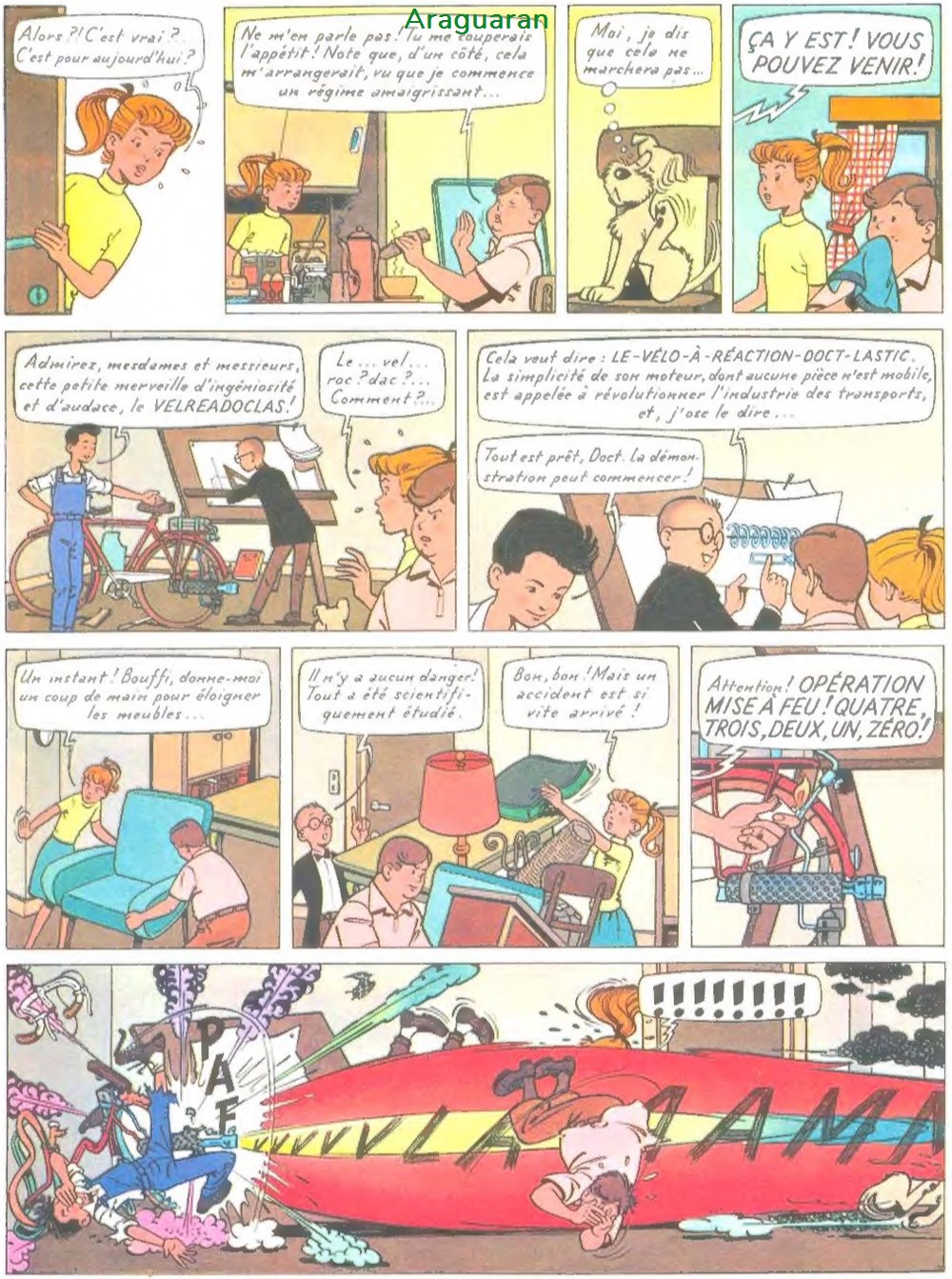 Album - 4 as (Les) - 04 - Les 4 as et le visiteur de minuit 2 livres bd revues bandes dessinees album 4 as les 04 les 4 as et le visiteur de minuit