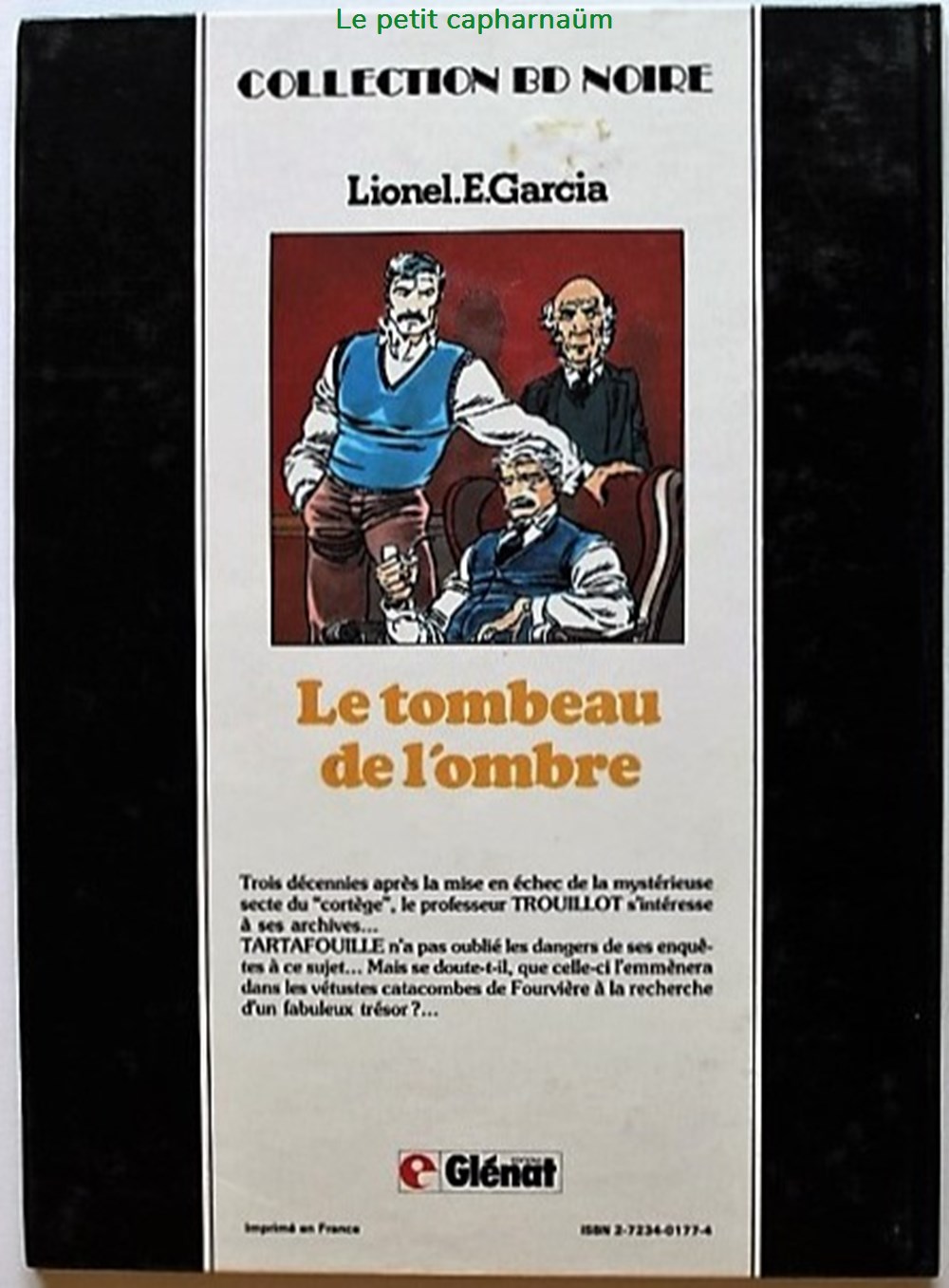 Julien Tartafouille - 02 - Le tombeau de l'ombre - Rééd. 1982 livres bd revues bandes dessinees julien tartafouille 02 le tombeau de ombre reed 1982