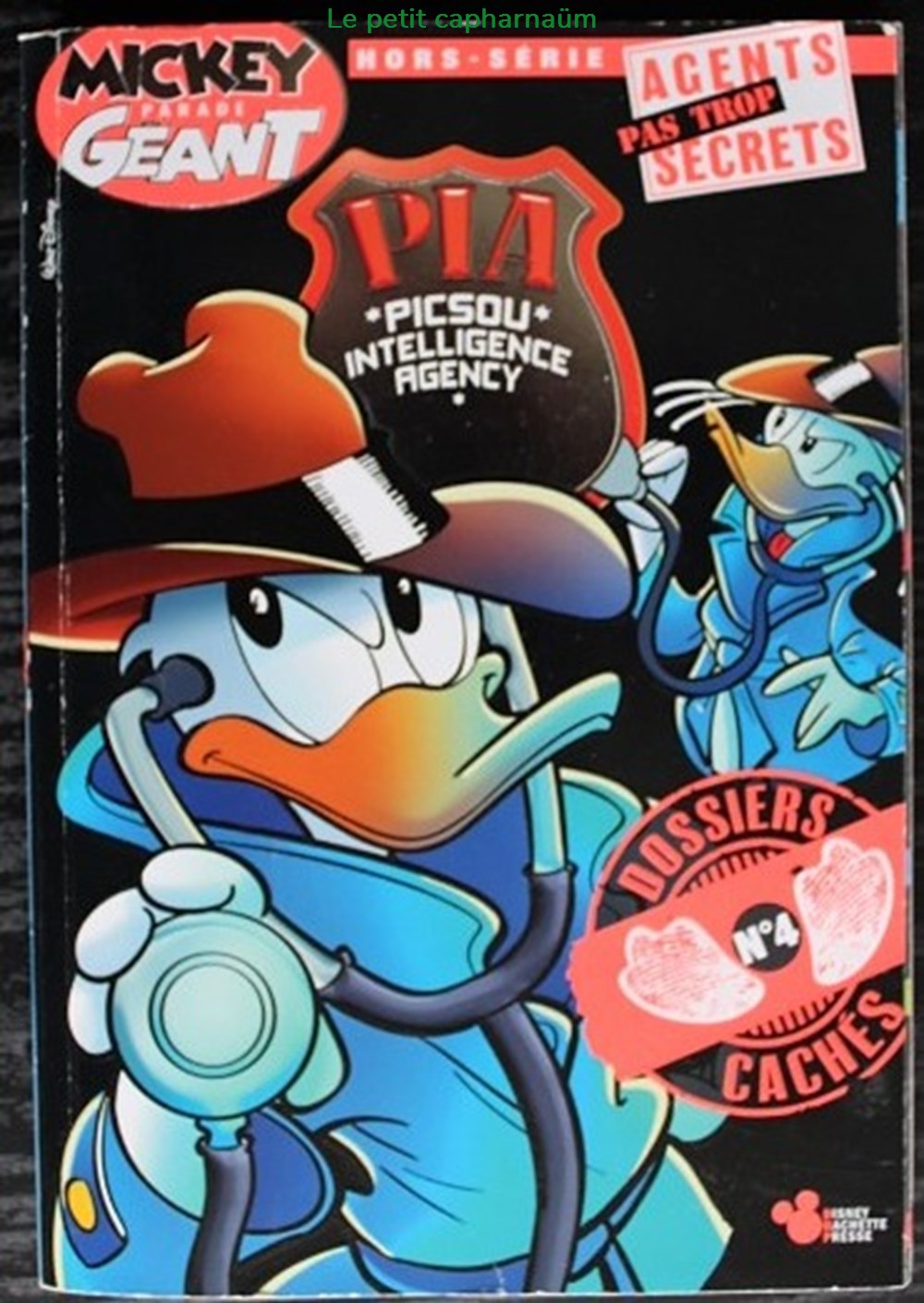 livres bd revues mickey parade 2eme serie hs collector n 14 picsou intelligence agency dossiers caches 4