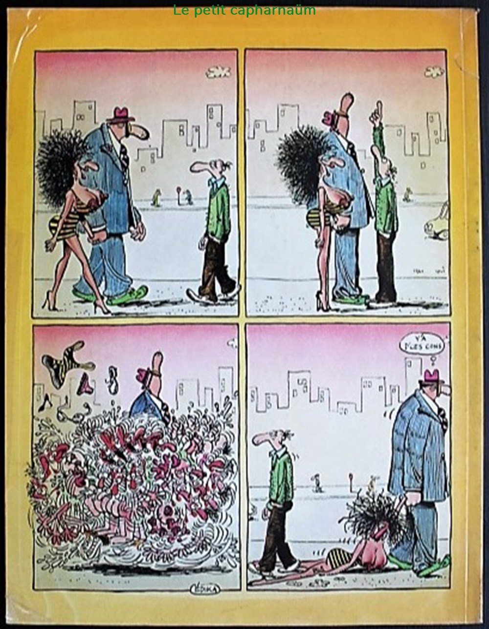 Edika - 01 - Débiloff Profondikoum - EO 1981 Fluide Glacial livres bd revues bandes dessinees edika 01 debiloff profondikoum eo 1981 fluide glacial