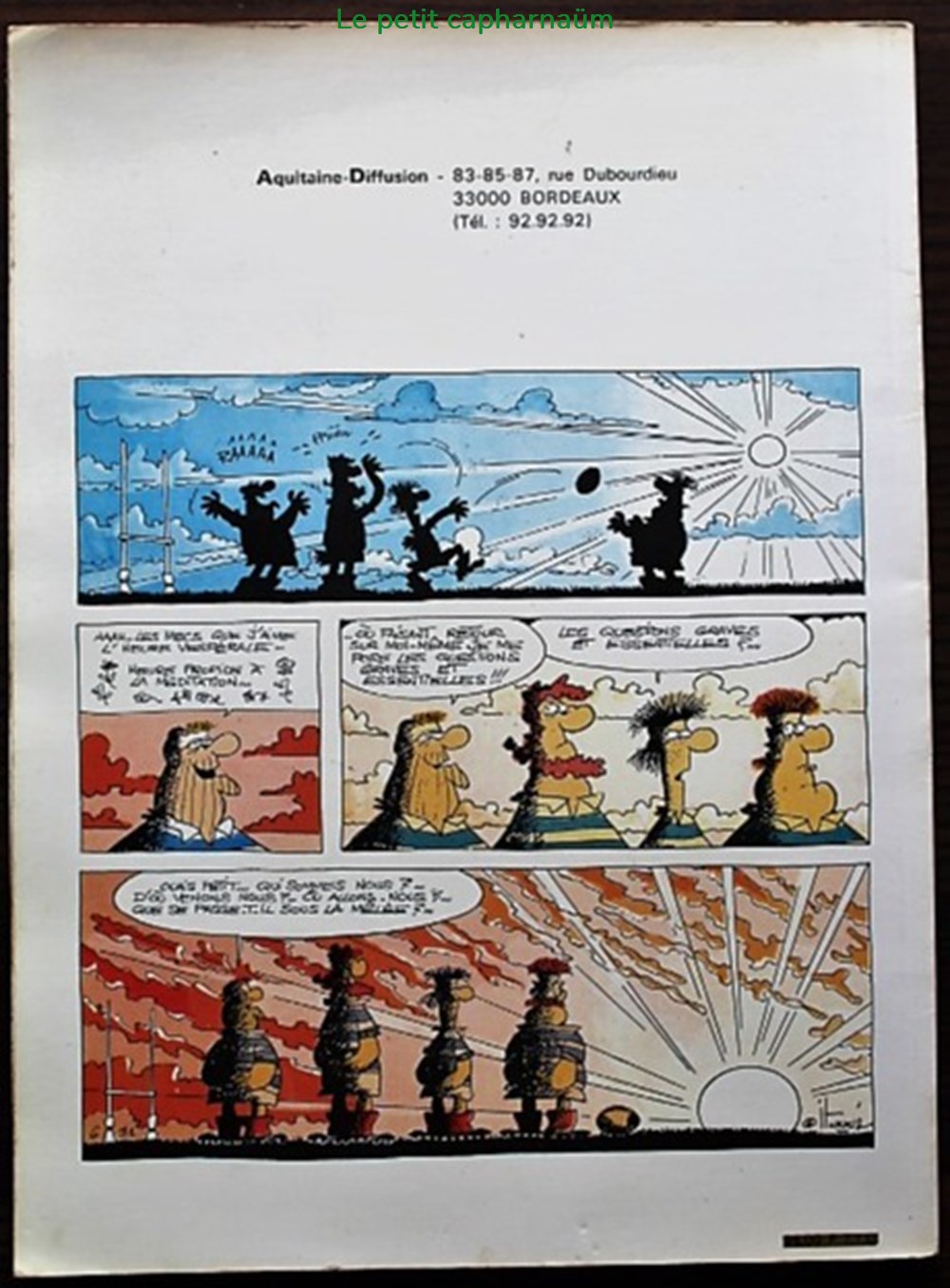 Les rubipèdes - 02 - Chaud devant ! - EO 1982 livres bd revues bandes dessinees les rubipedes 02 chaud devant eo 1982