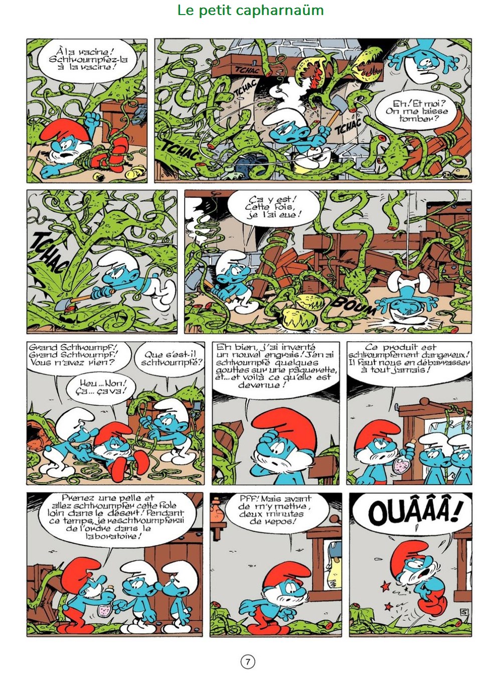 Les schtroumpfs - 05 - Les schtroumpfs et le cracoucass - EO 1969 4 livres bd revues bandes dessinees les schtroumpfs 05 les schtroumpfs et le cracoucass eo 1969