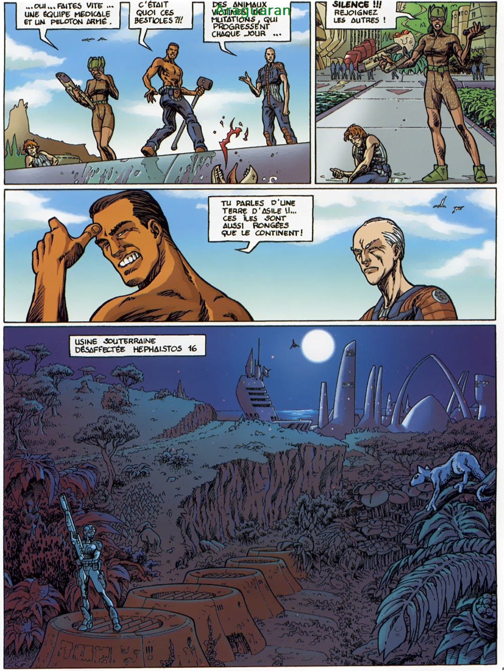 livres bd revues bandes dessinees album amazones century 02 terre de salut