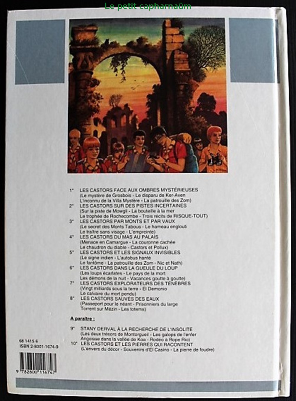 livres bd revues bandes dessinees la patrouille des castors integrale tout mitacq 01 face aux ombres mysterieuses reed 1989