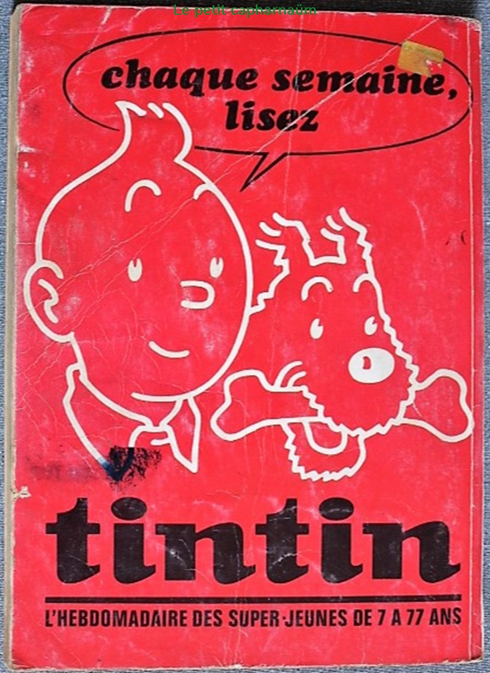 Tintin (édition Belge souple) - Recueil N°074 - Du n°37 à 41 de l'année - 1970 livres bd revues vieux journaux tintin edition belge souple recueil n 074 du n 37 a 41 de annee 1970