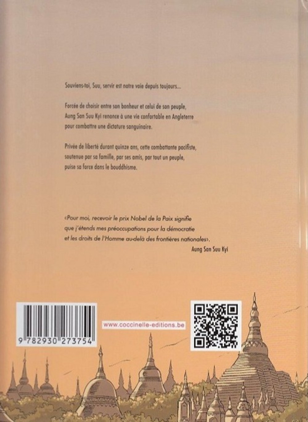 livres bd revues bandes dessinees album aung sn suu kyi la dame de rangoon prix nobel de la paix eo 2013