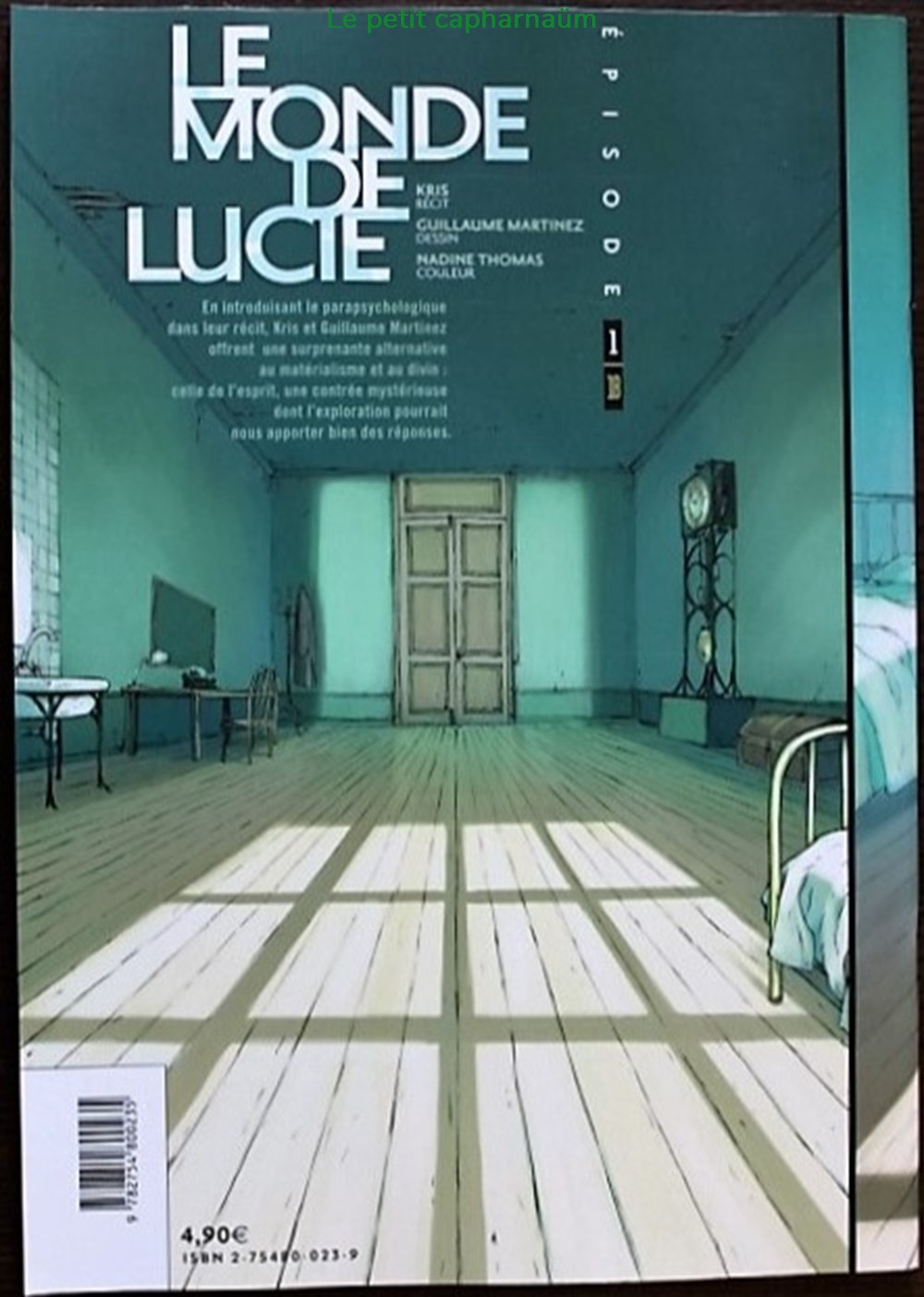 Le monde de Lucie - 01 - Episode 1/18 - EO 2006 livres bd revues bandes dessinees le monde de lucie 01 episode 1 18 eo 2006