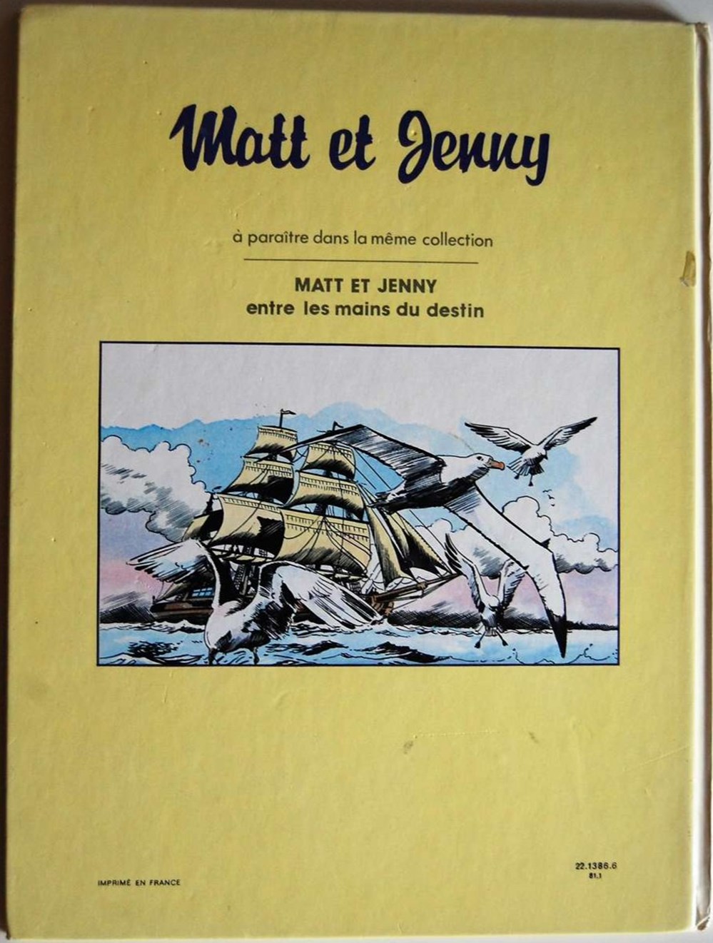 Matt et Jenny - 01 - Seuls dans le nouveau monde - EO 1981 livres bd revues bandes dessinees matt et jenny 01 seuls dans le nouveau monde eo 1981