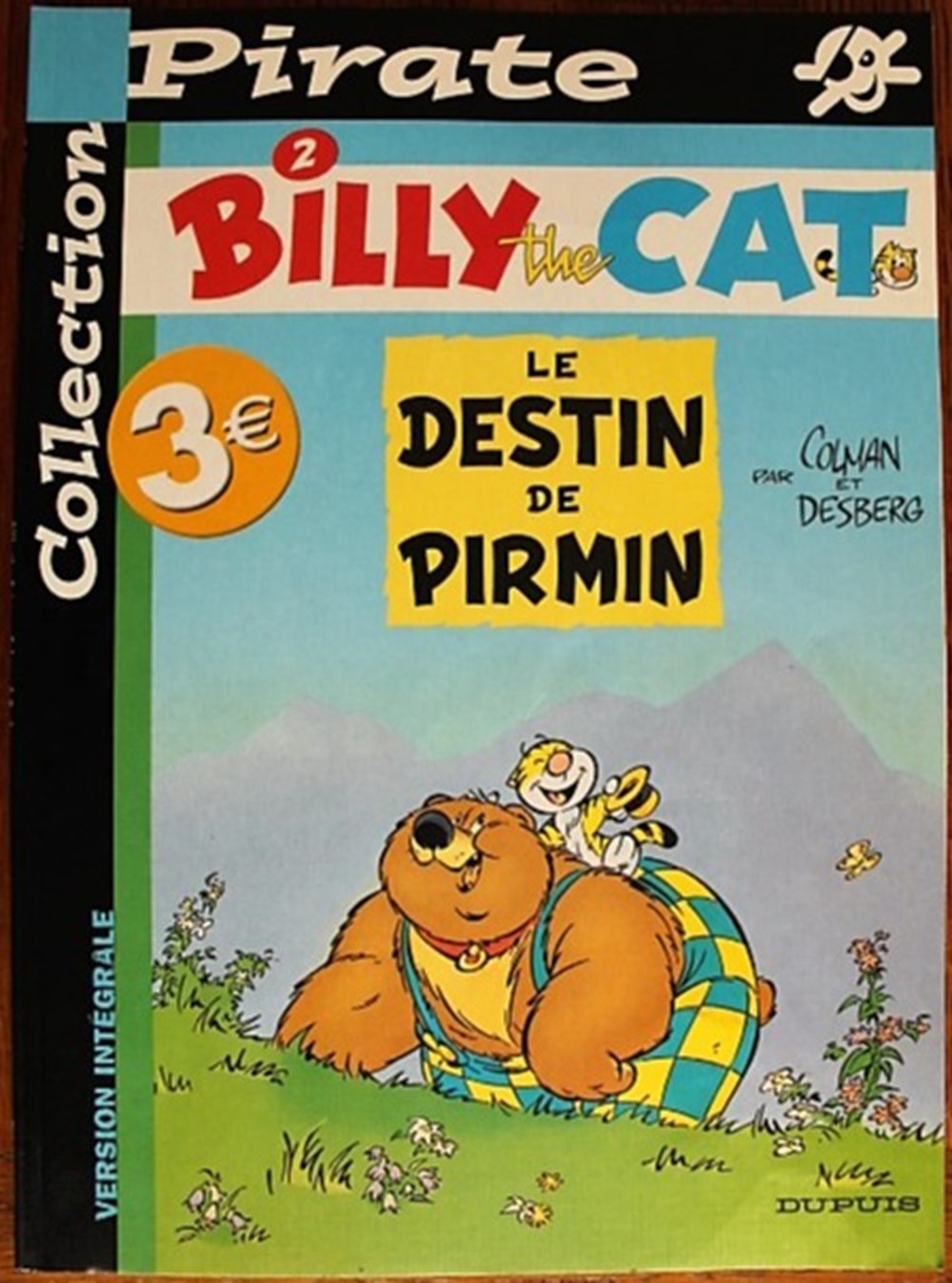 Billy the cat - 02 - Le destin de Firmin - Rééd. 2003 Pirate livres bd revues bandes dessinees billy the cat 02 le destin de firmin reed 2003 pirate