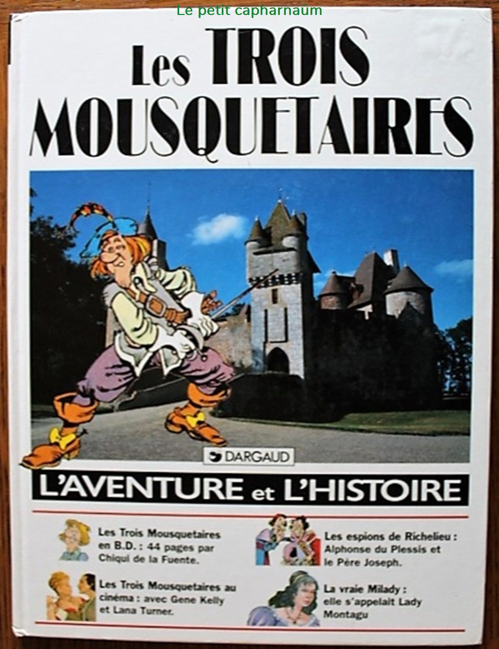 Album - Aventure et l'histoire (L') - 02 - Les trois mousquetaires - Rééd. 1996 livres bd revues bandes dessinees album aventure et histoire l 02 les trois mousquetaires reed 1996
