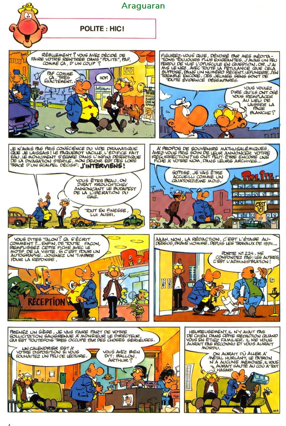 Album - Achille Talon - 33 - Achille Talon et la vie secrète du journal... Polite ! 3 livres bd revues bandes dessinees album achille talon 33 achille talon et la vie secrete du journal polite