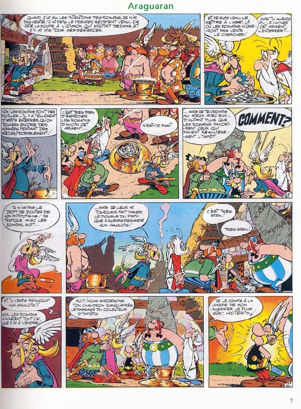 Album - Astérix - 13 - Astérix et le chaudron 4 livres bd revues bandes dessinees album asterix 13 asterix et le chaudron