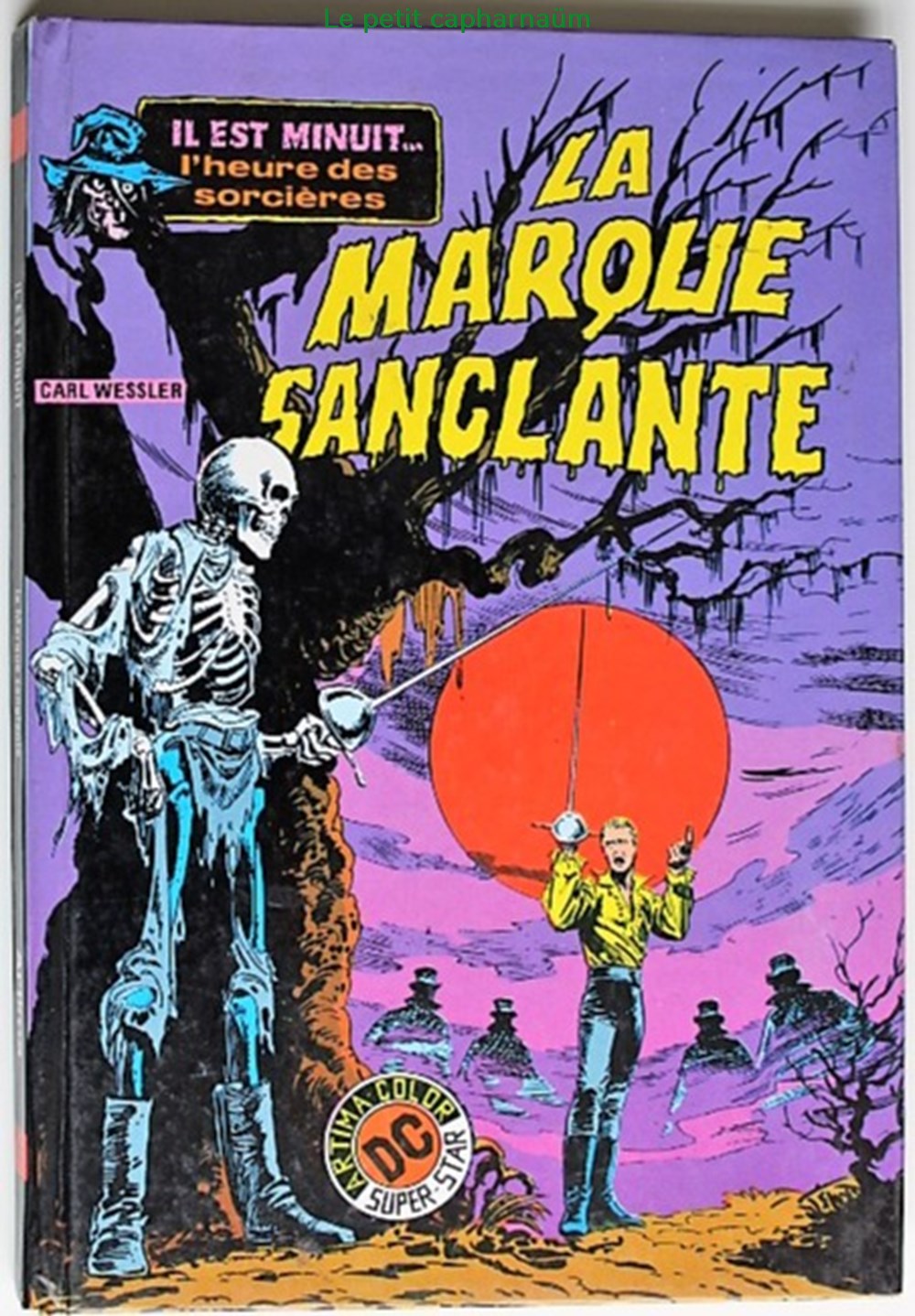 livres bd revues bandes dessinees il est minuit heure des sorcieres 3eme serie 01 la marque sanglante eo 1981