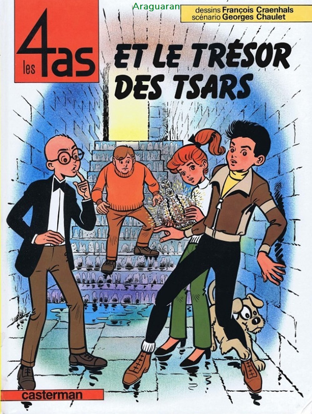 Album - 4 as (Les) - 21 - Les 4 as et le trésor des tsars livres bd revues bandes dessinees album 4 as les 21 les 4 as et le tresor des tsars