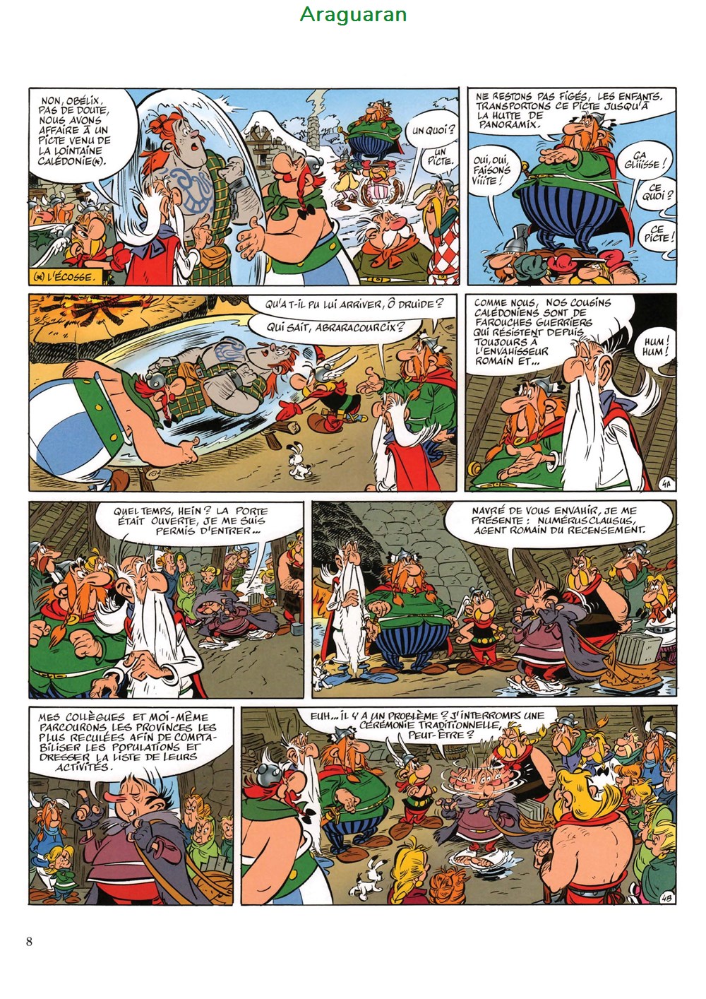 livres bd revues bandes dessinees album asterix 35 asterix chez les pictes