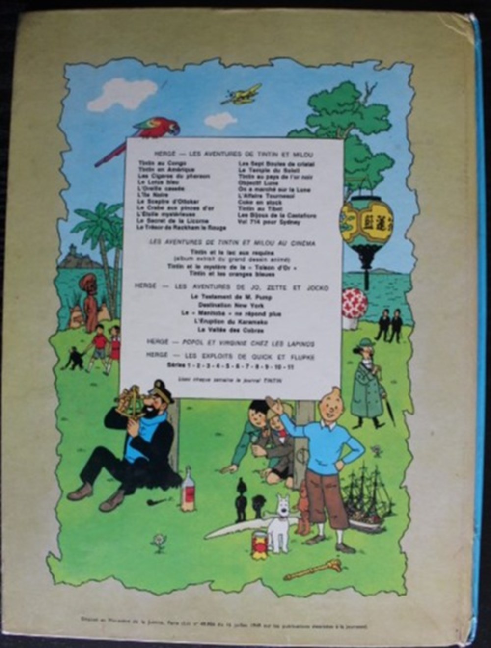 livres bd revues bandes dessinees tintin 04 les cigares du pharaon reed 1973 b40