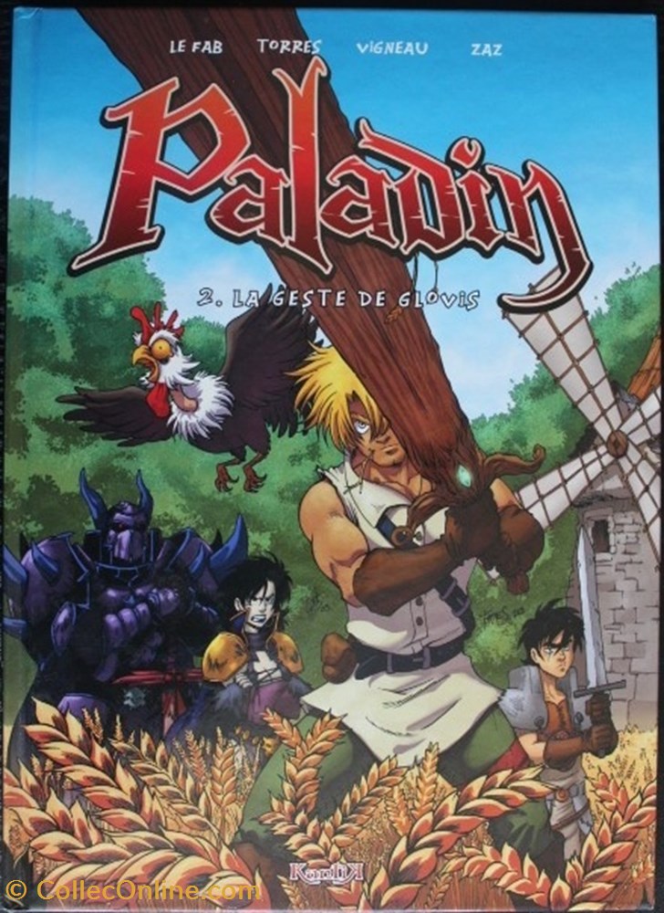 Paladin 02 La geste de Glovis EO 2010 Libros, Dibujos animados, Revistas