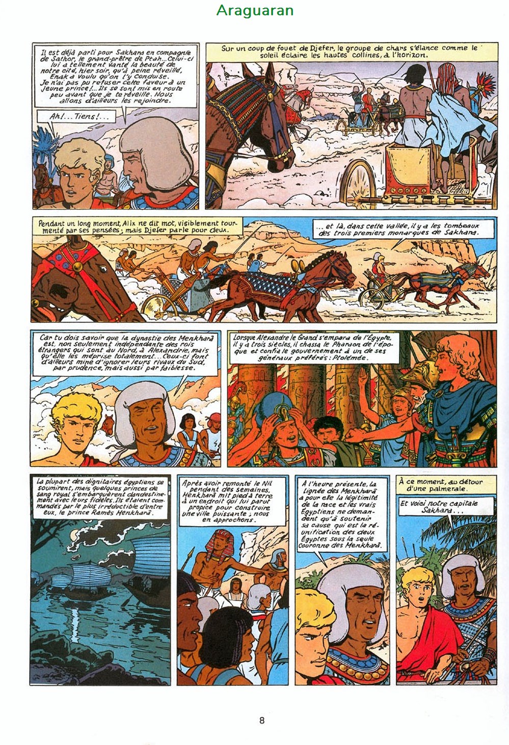 Album - Alix - 11 - Le prince du Nil 7 livres bd revues bandes dessinees album alix 11 le prince du nil