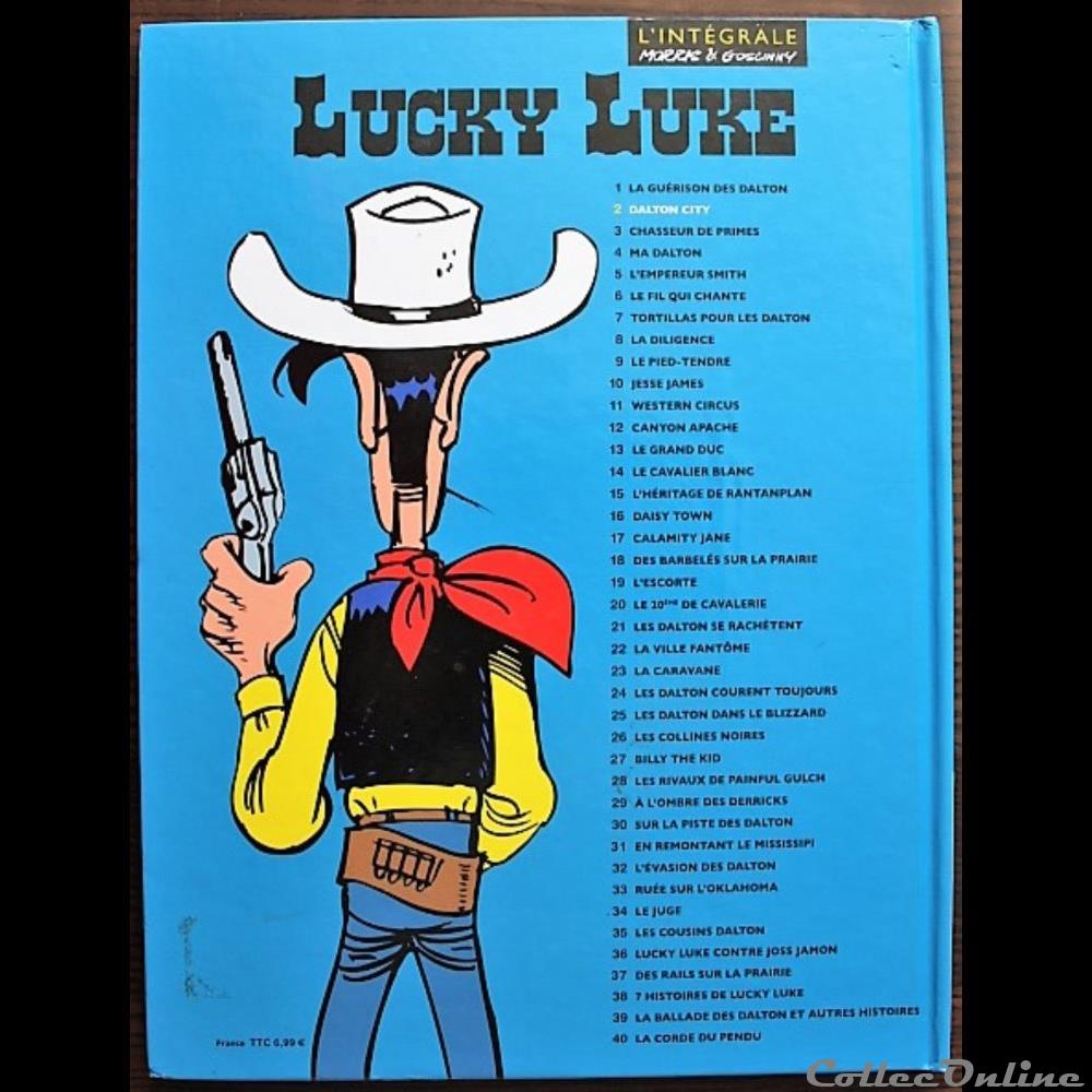 Lucky Luke - 34 - Dalton city - Rééd. 2013 livres bd revues bandes dessinees lucky luke 34 dalton city reed 2013