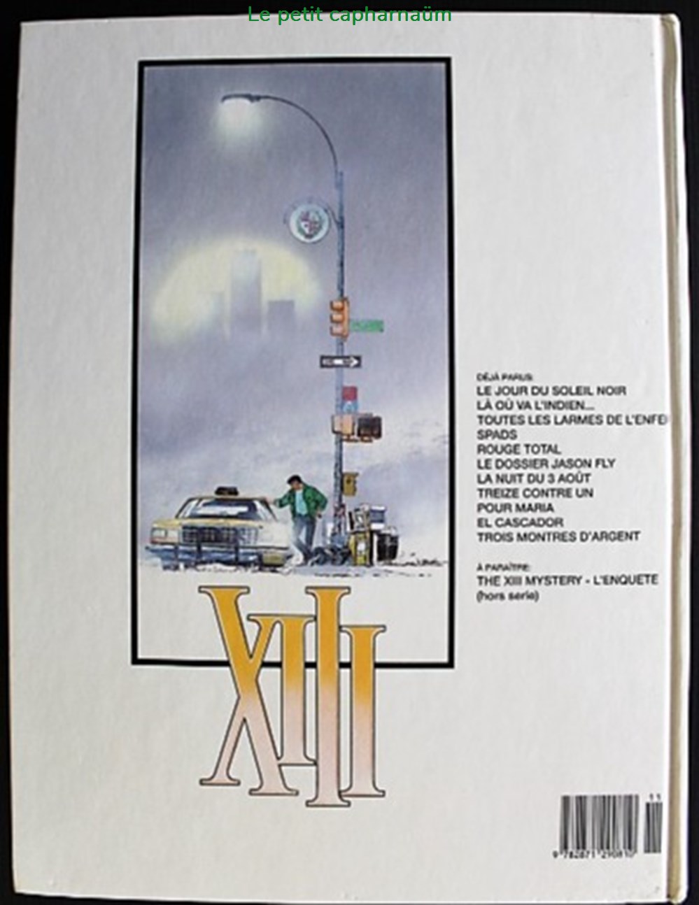 XIII - 11 - Trois montres d'argent - EO 1995 livres bd revues bandes dessinees xiii 11 trois montres argent eo 1995