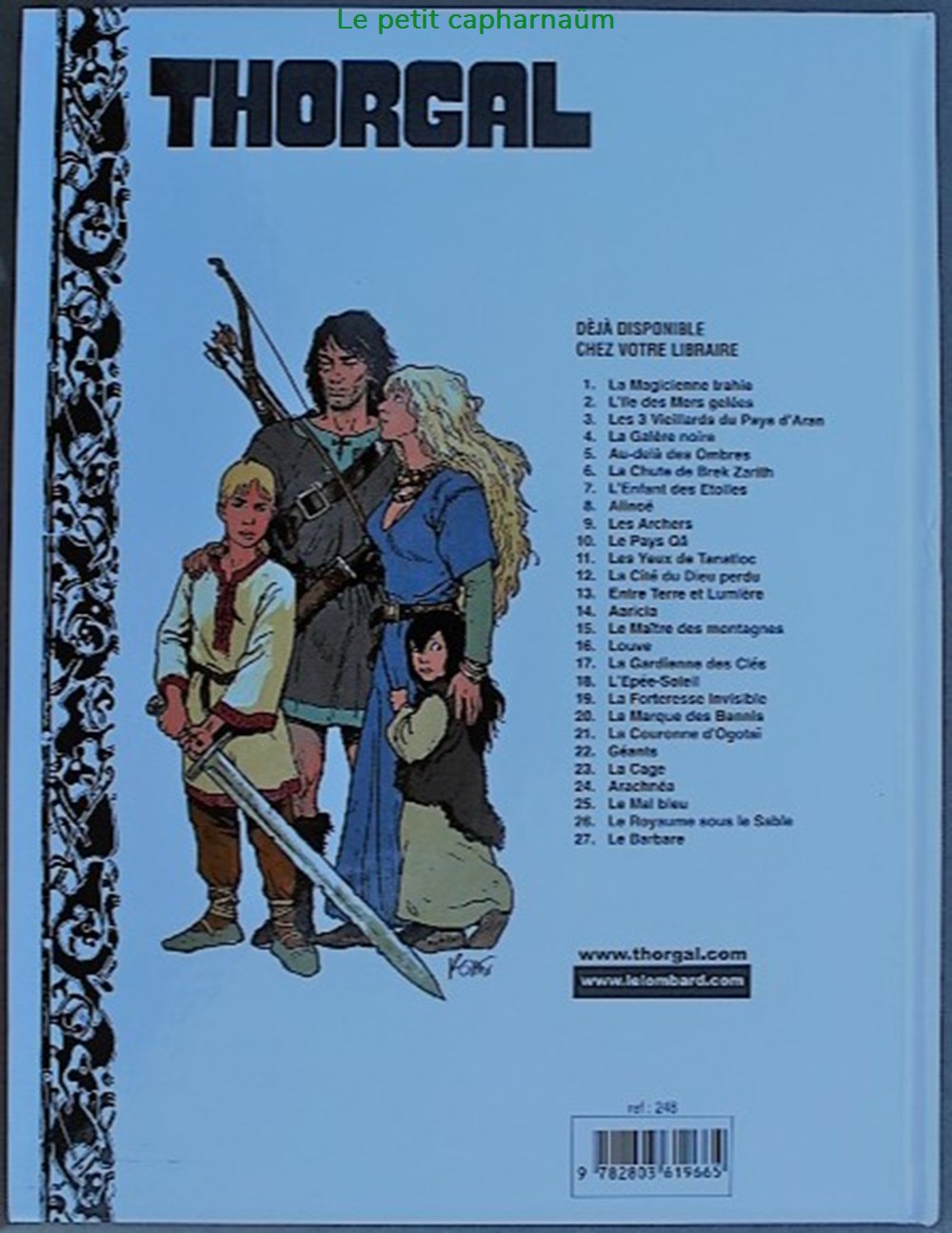Thorgal - 10 - Le pays Qâ - Rééd. Publicitaire Shell 2003 livres bd revues bandes dessinees thorgal 10 le pays qa reed publicitaire shell 2003