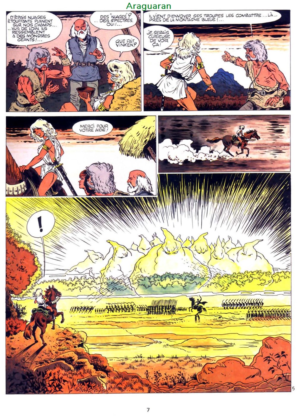 livres bd revues bandes dessinees album aria 02 la montagne aux sorciers