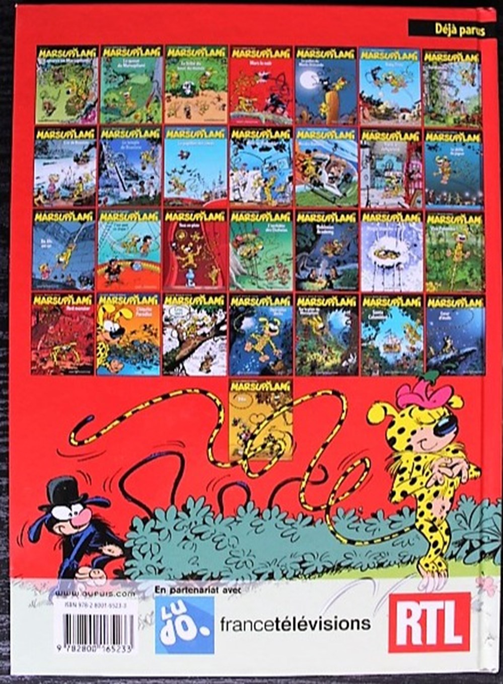 Marsupilami - 03 - Mars le noir - Rééd. 2015 livres bd revues bandes dessinees marsupilami 03 mars le noir reed 2015