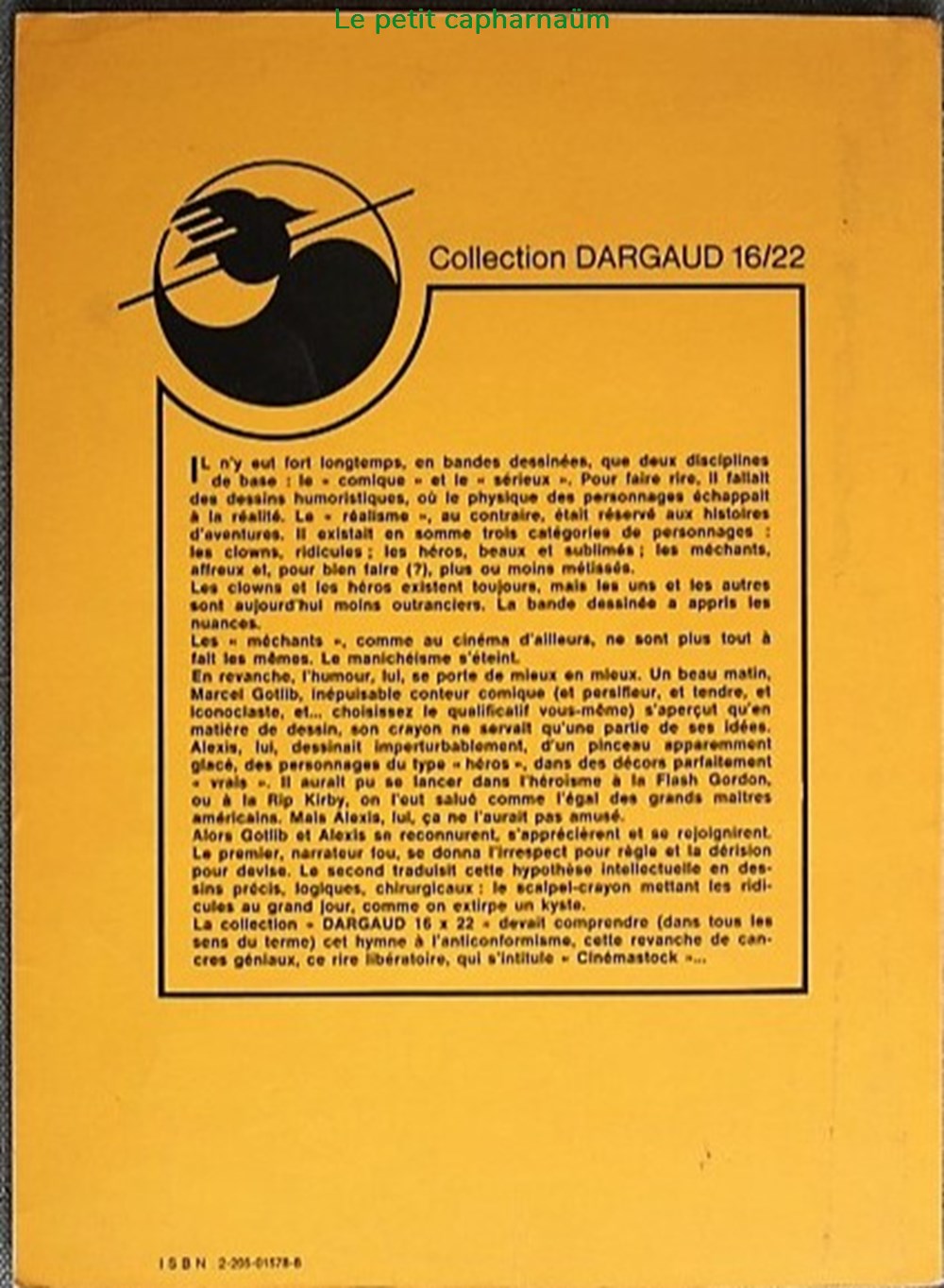livres bd revues bandes dessinees collection 16 22 063 cinemastock tome 2 2eme partie reed 1979