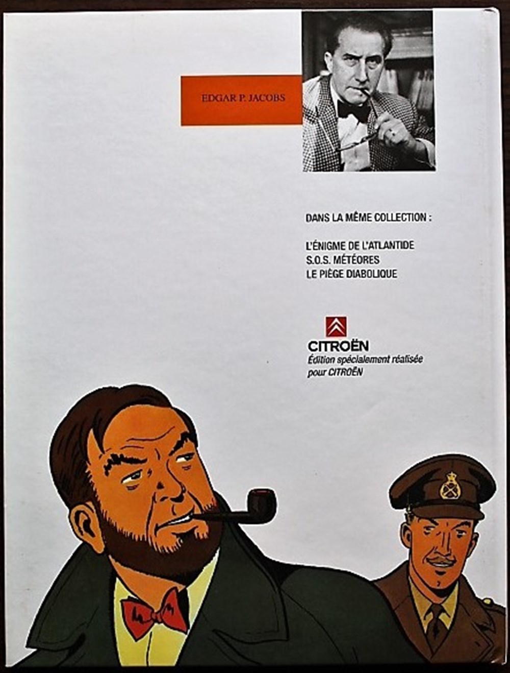 livres bd revues bandes dessinees blake et mortimer 09 le piege diabolique reed publicitaire citroen 2000