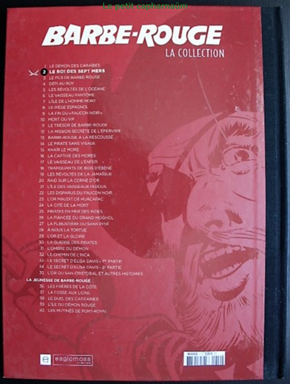 livres bd revues bandes dessinees integrale barbe rouge 02 le roi des sept mers la collection eaglemoss
